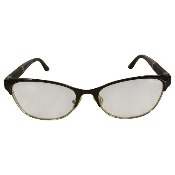 Versace 1233 Brown Gold Tortoise Shell Eyeglasses Frames Vision - Needs Lenses - Picture 3 of 10